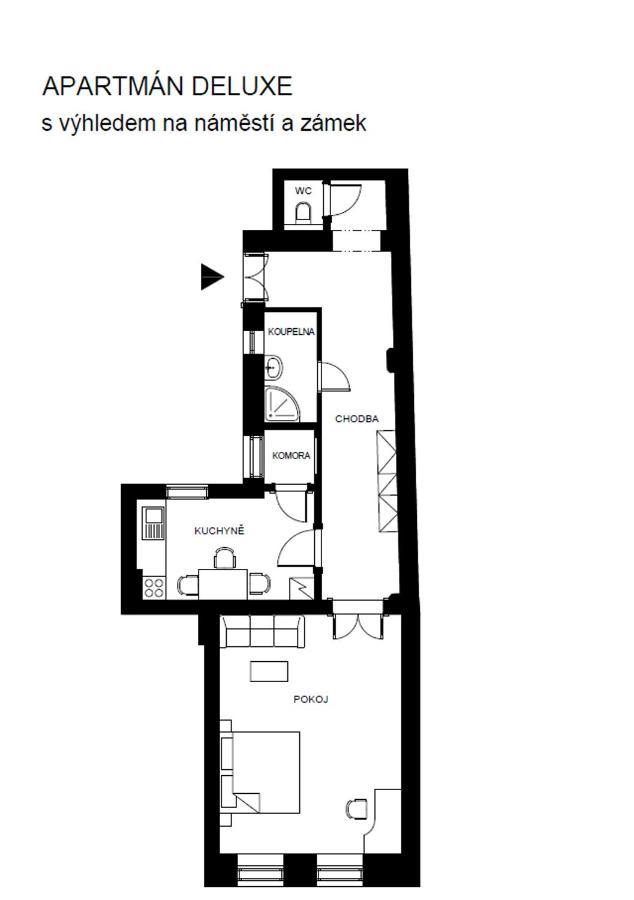 Apartmany Velke Namesti Кромержиж Экстерьер фото